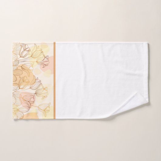 gradiënt golden lineaire handdoek (Handdoek)