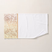 gradiënt golden lineaire handdoek (Handdoek)