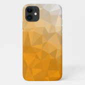 Gradiënt Golden Polygonal Case-Mate iPhone Case (Achterkant)