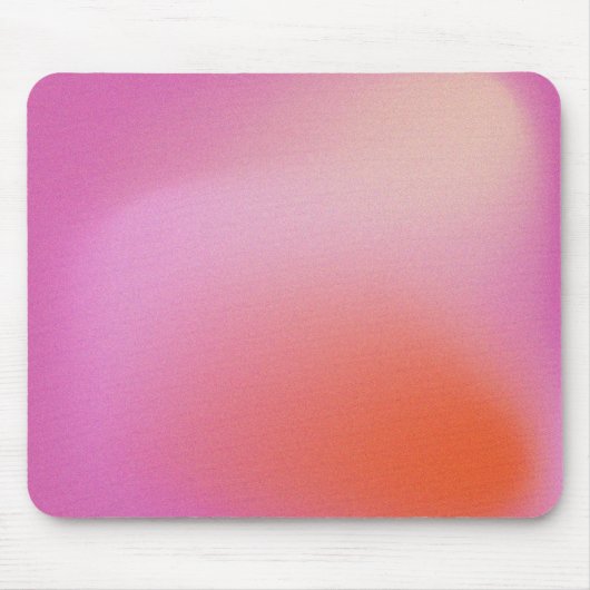 Gradient Grain Mouse Pad – Modern Minimalist Desk Muismat (Voorkant)