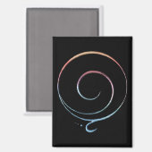 Gradient Gratitude Magneet (Voorkant / Achterkant)