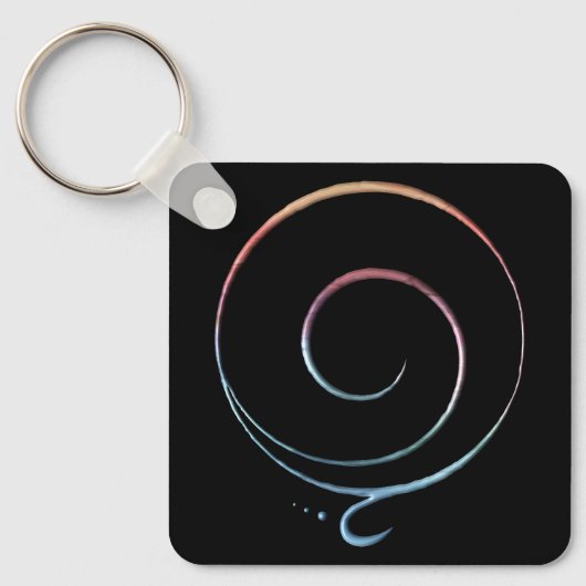 Gradient Gratitude Sleutelhanger (Voorkant)