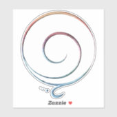 Gradient Gratitude Sticker (Vel)