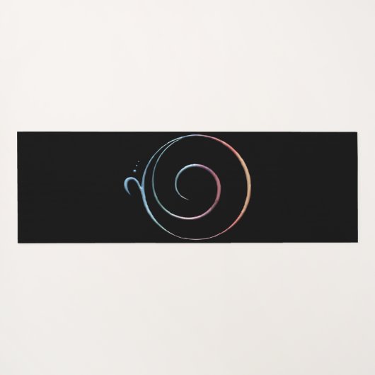 Gradient Gratitude Yogamat (Achterkant (horizontaal))