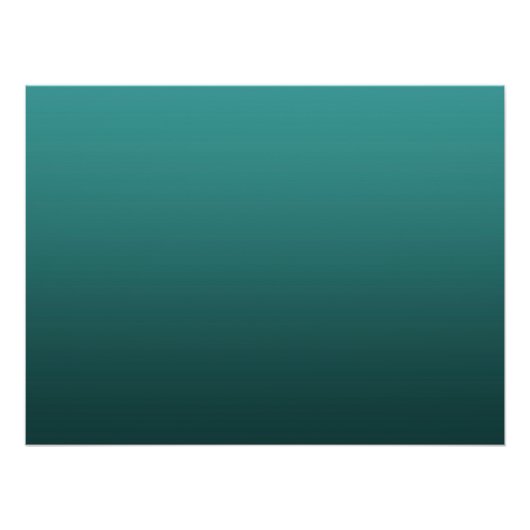 Gradient Green - deep to light | Mood Background | Perfect Poster (Voorkant)