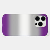 Gradient Greysexual Pride Flag – Greysexual Flag Case-Mate iPhone Case (Achterkant (horizontaal))