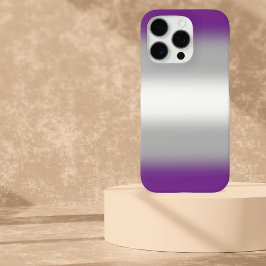 Gradient Greysexual Pride Flag – Greysexual Flag iPhone 16 Pro Hoesje