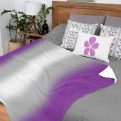 Gradient Greysexual Pride Flag – Greysexual Flag Sherpa Deken