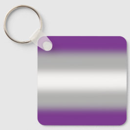 Gradient Greysexual Pride Flag – Greysexual Flag Sleutelhanger