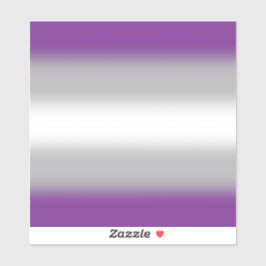 Gradient Greysexual Pride Flag – Greysexual Flag Sticker