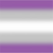 Gradient Greysexual Pride Flag – Greysexual Flag Sticker (Voorkant)