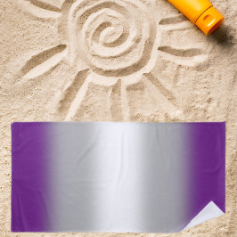 Gradient Greysexual Pride Flag – Greysexual Flag Strandlaken