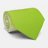 Gradient Groen Geel Kerst Stropdas (Opgerold)