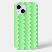 Gradiënt Groen in Shuffle Case-Mate iPhone Case (Achterkant)