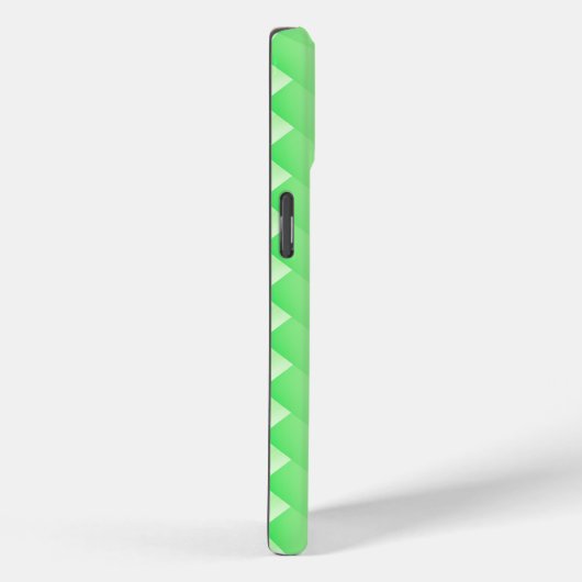 Gradiënt Groen in Shuffle Case-Mate iPhone Case (Achterkant / Rechts)