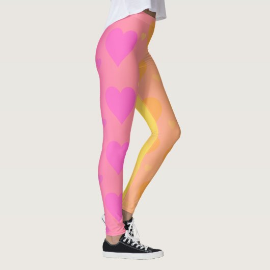 gradiënt hartleggingen leggings (Rechts)