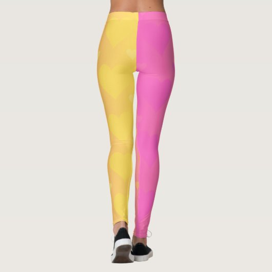 gradient heart leggings (Achterkant)