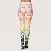Gradient Heart Motif Leggings – Casablanca Energie (Achterkant)