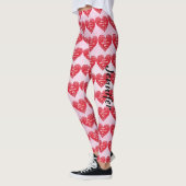 Gradient Hearts-Valentijnsdag Leggings (Links)