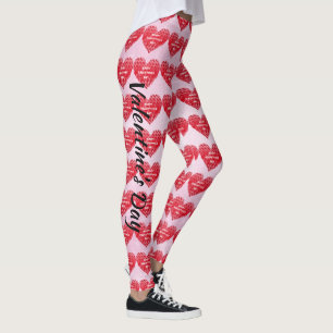 Gradient Hearts-Valentijnsdag Leggings