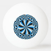 Gradiënt hexagonal patroon pingpongbal (Achterkant)