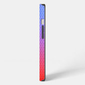 Gradiënt Honeycomb iPhone Hoesje (Linkerkant)
