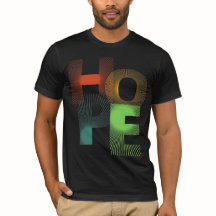 Gradient HOPE T-shirt – Vet en helder