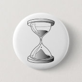 Gradiënt Hourglass Ronde Button 5,7 Cm (Voorkant)