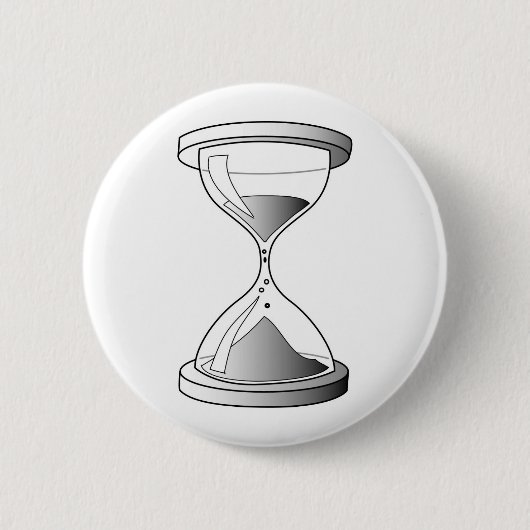 Gradiënt Hourglass Ronde Button 5,7 Cm (Voorkant)