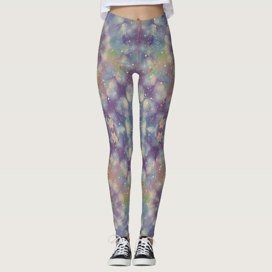 Gradient Indian Art Leggings (Voorkant)
