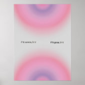 Gradient | Inspirational & decorative art Poster (Voorkant)