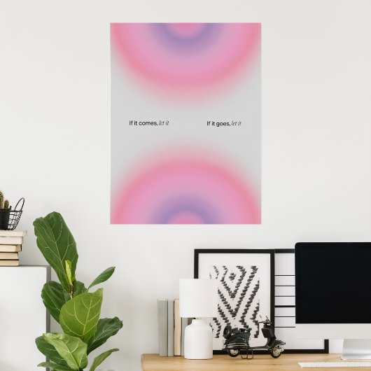 Gradient | Inspirational & decorative art Poster (Thuiskantoor)