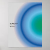 Gradient | Inspirational & decorative art Poster (Voorkant)