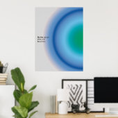 Gradient | Inspirational & decorative art Poster (Thuiskantoor)
