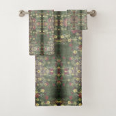 Gradiënt Italiaans renaissance tur Floral Bad Handdoek (Insitu)