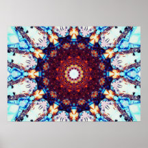 Gradiënt Kaleidoscoop | Mandala Art