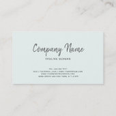 Gradiënt Kleurrijke Strepen Visitekaartje (Achterkant)