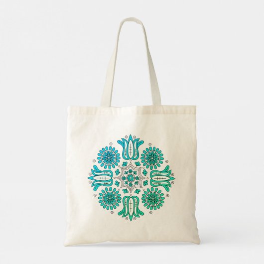 Gradiënt Kunst Tote Bag (Achterkant)