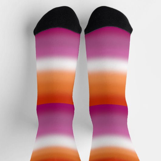 Gradient Lesbian Pride Sokken (Top)