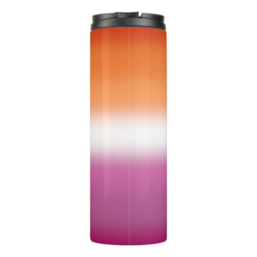 Gradient Lesbische Trots Thermosbeker (Achterkant)