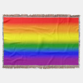 Gradient LGBTQ+ Rainbow Pride Flag - Rainbow Flag Deken (Voorkant)