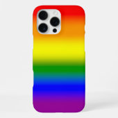 Gradient LGBTQ+ Rainbow Pride Flag - Rainbow Flag iPhone Hoesje (Achterkant)
