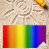 Gradient LGBTQ+ Rainbow Pride Flag - Rainbow Flag Strandlaken