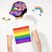Gradient LGBTQ+ Rainbow Pride Flag - Rainbow Flag T-shirt