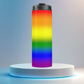 Gradient LGBTQ Rainbow Pride Thermosbeker