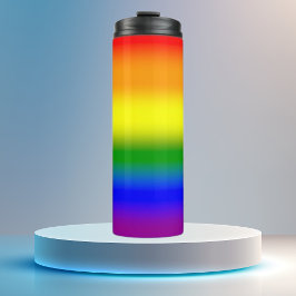 Gradient LGBTQ Rainbow Pride Thermosbeker