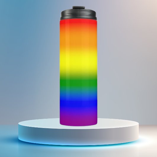 Gradient LGBTQ Rainbow Pride Thermosbeker