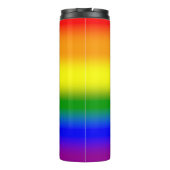 Gradient LGBTQ Rainbow Pride Thermosbeker (Achterkant)