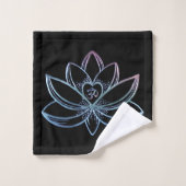 Gradient Lotus  Bad Handdoek (Wasdoekje)