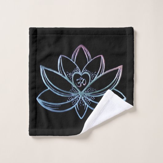 Gradient Lotus  Bad Handdoek (Wasdoekje)
